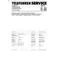 TELEFUNKEN HC800 Instrukcja Serwisowa