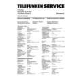 TELEFUNKEN RS120CX Instrukcja Serwisowa