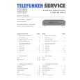 TELEFUNKEN C1250 Instrukcja Serwisowa