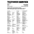 TELEFUNKEN 501475190 Instrukcja Serwisowa