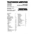 TELEFUNKEN 2970/E Instrukcja Serwisowa