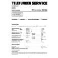 TELEFUNKEN HA990 Instrukcja Serwisowa