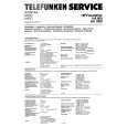 TELEFUNKEN HA800 Instrukcja Serwisowa