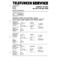 TELEFUNKEN HP202TWIN Instrukcja Serwisowa